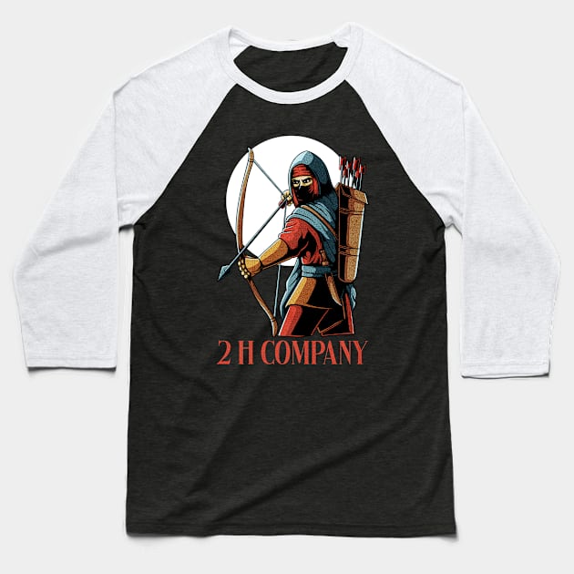 abstract 2h company Baseball T-Shirt by okefandi